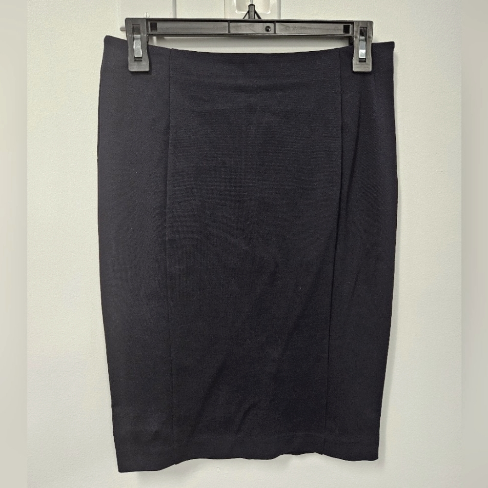 ANN TAYLOR Black Pencil Mini-Skirt